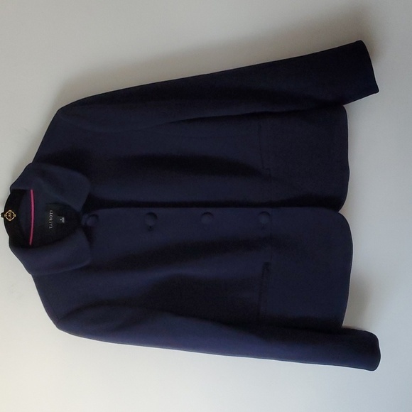 Talbots Women's Blazer Jacket Navy Blue sz 4 - Picture 3 of 12